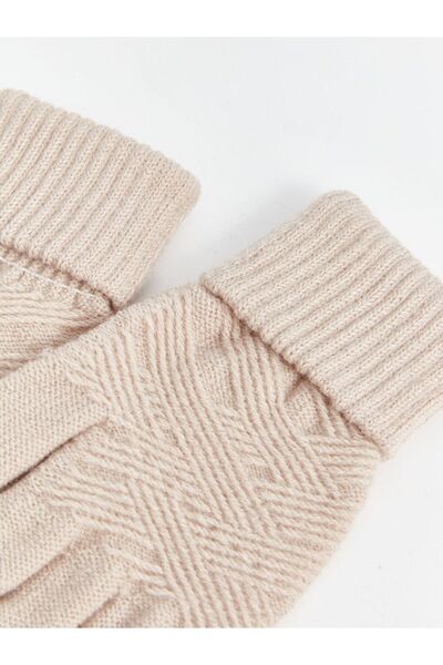 LC Waikiki Lcw Accessories Women's Gloves with Touchscreen Capability