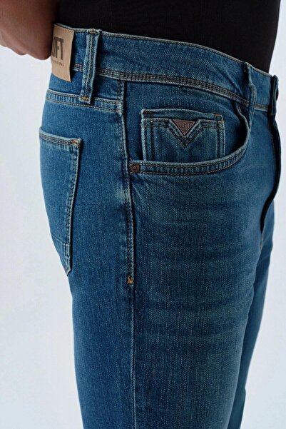 Loft Justin Dante Green Wash Men's Jean Pants Lf2037021