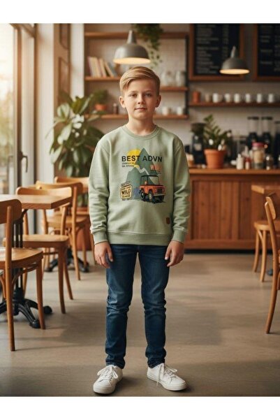 Zekids Boys' Cotton Best Advn Printed Thin Long Sleeve T-Shirt