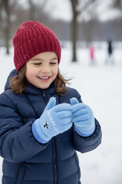 Aware Time 3-6 Years Old Boys' Knitted Gloves