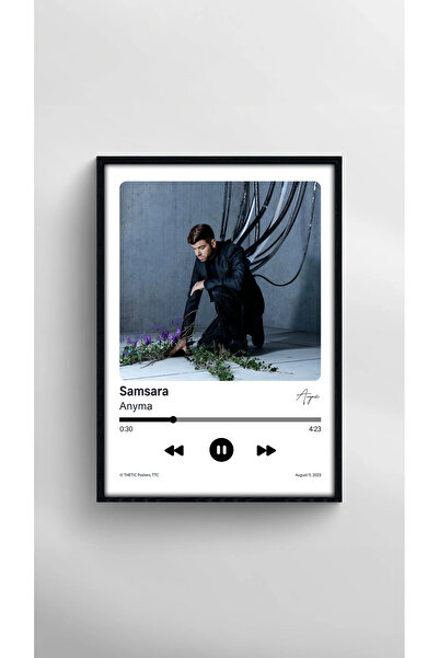 Thetic Anyma - Samsara Single Collection Premium Spotify Poster - Song Poster!