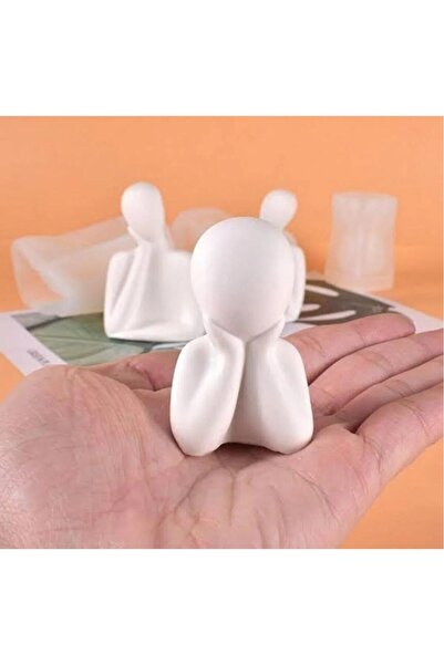 ÖMCTİCARET Çocuk Dekoratif Obje Biblo Heykel Büst