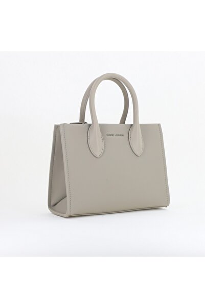 David Jones Casual women's purse in light gray eco-leather