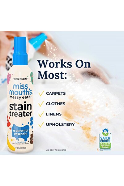 Miss Mouth 's Messy Eater Stain Treater & Messy Steppers Shoe Cleaner Magic Duo