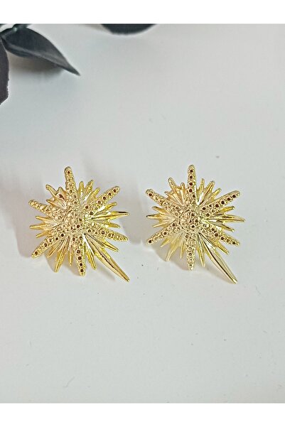 mos&more Gold North Star Earring