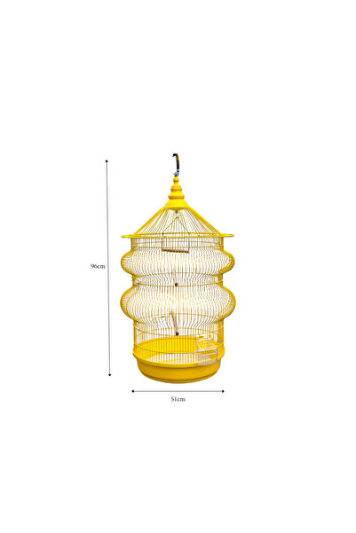 Bird's Round birdcage for medium and small birds