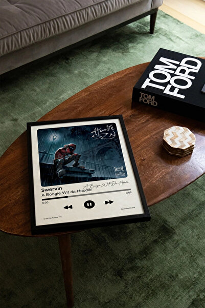 Thetic A Boogie Wit Da Hoodie - Swervin Single Collection Premium Spotify Poster - Song Poster!