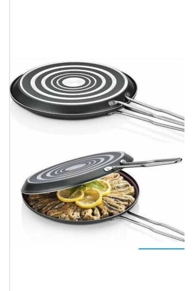 BOSSİO 32 cm Twin Fish Pan