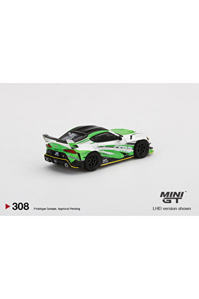 mini gt Toyota GR Supra LBW model car, 1:64 MGT308