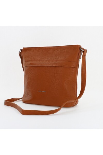 David Jones Geanta casual femei tip postas din piele ecologica Maro (BS7013DJ...