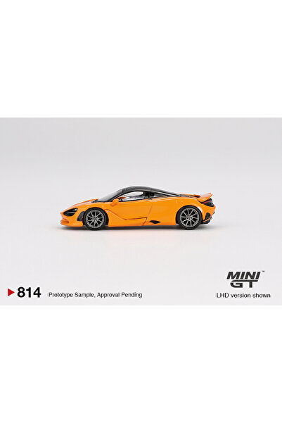 mini gt Mclaren 750s Mclaren Orange 2024 1:64 MGT00814
