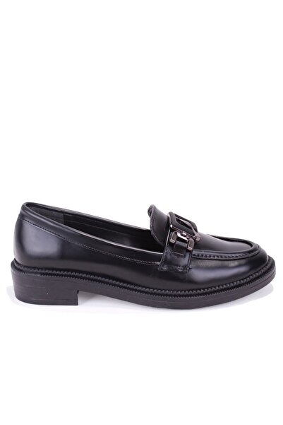 DAGOSTER Dza07-863701 Black Casual Loafer Women's Shoes