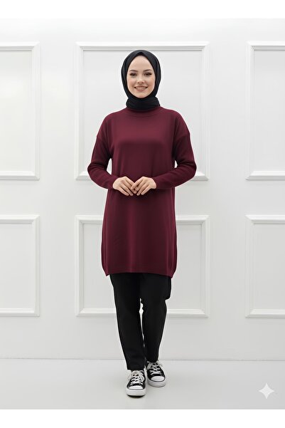 STİLZERAFET Women's Knitwear Thin Tunic