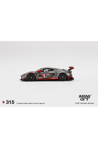 mini gt Model car Chevrolet Corvette C8.R #3 2021 IMSA 12H of Sebring, 1:64 MGT315