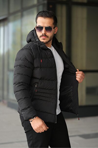 FASİON Men's Winter Water and Windproof Puffer Coat