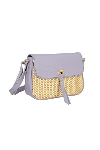 David Jones Poseta Dama Casual de Umar un Compartiment Piele mov (BS6931PO2306009)