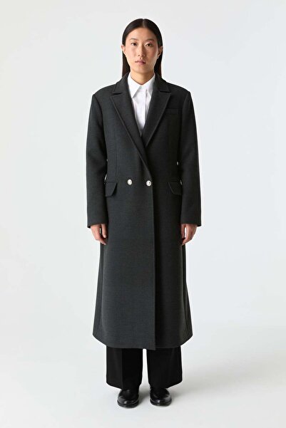 SÜFF Cepli Düz Kesim Palto