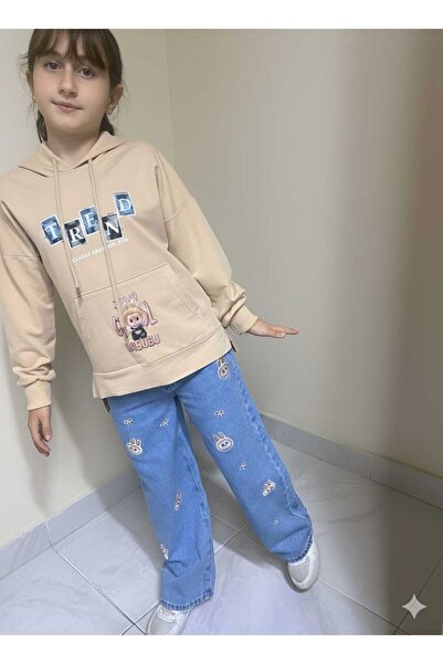 Bebeu Girl's Pants - Sweatshirt Set