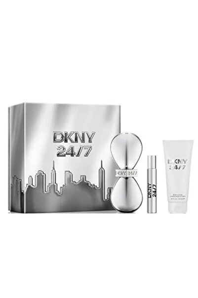 DONNA KARAN DKNY Gift Set DKNY 24 7 Eau de Parfum 100 ml + Body Lotion, 100 ml + mini Eau de Parfum, 15 ml