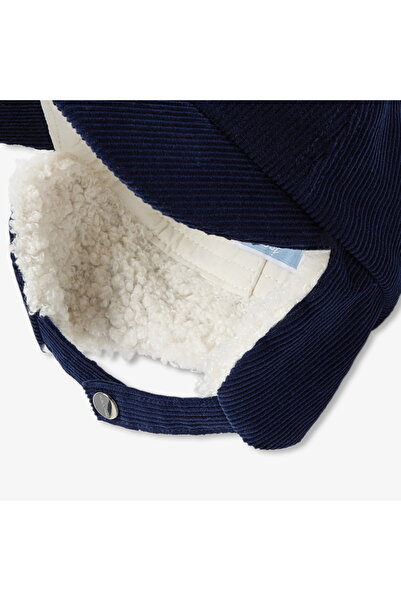 jacadi Baby Boy Faux Fur Velvet Hat