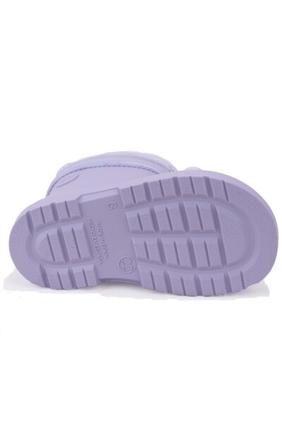 IGOR CC334 Mendi Gato λιλά γούνινες μπότες βροχής για κορίτσια