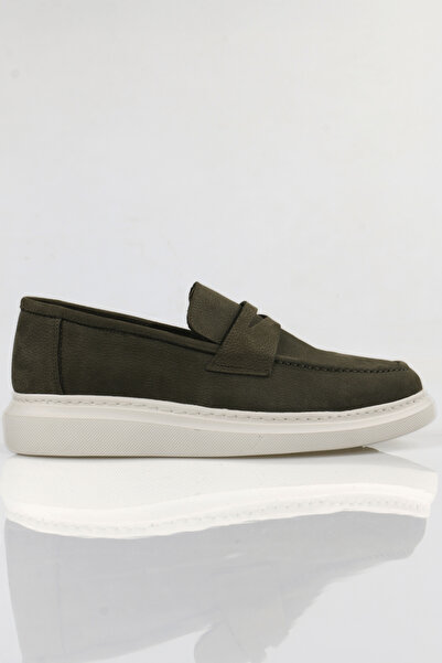 Deribank أحذية رجالية عادية من الجلد الطبيعي