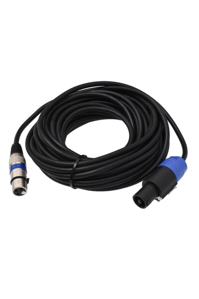 ElectroAZ XLR Audio Cable, Female - Speak-on Male, Length 10m