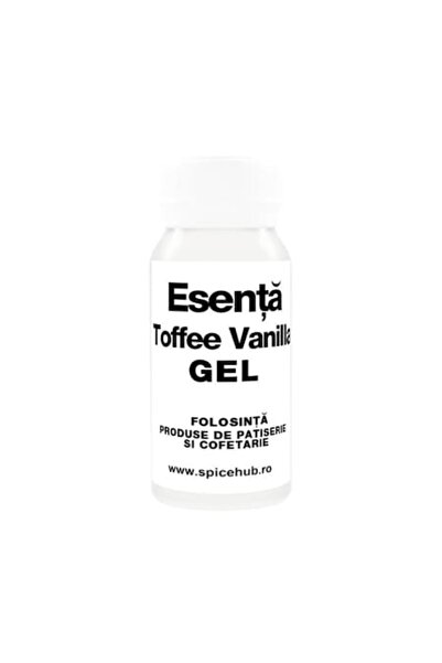 Spicehub Esență gel toffee-vanilie 50 ml – aromă termostabilă pentru prăjituri și creme