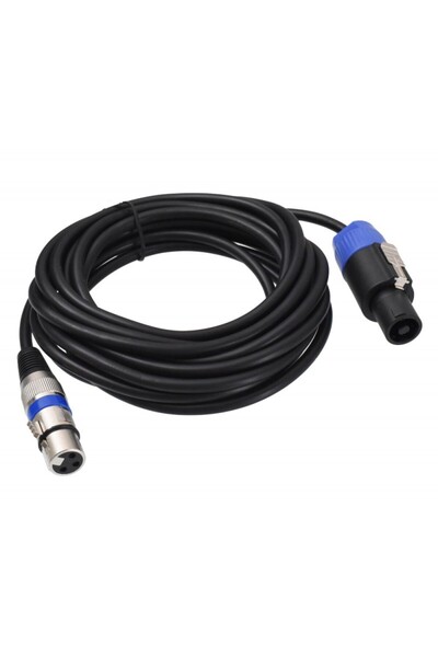 ElectroAZ XLR Audio Cable, Female - Speak-on Male, Length 15m