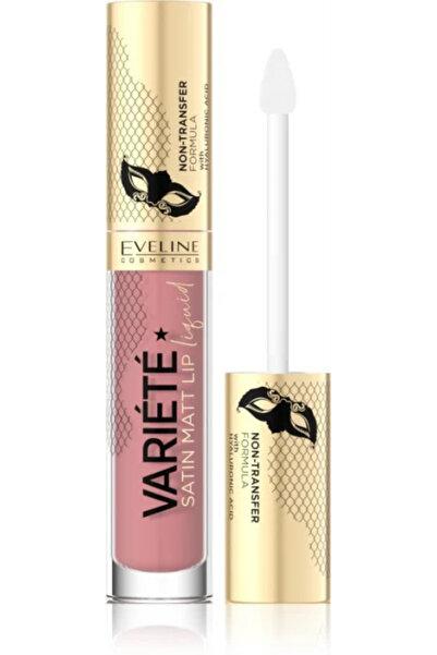 Eveline Cosmetics Ruj lichid Eveline Variete Satin Matt 02