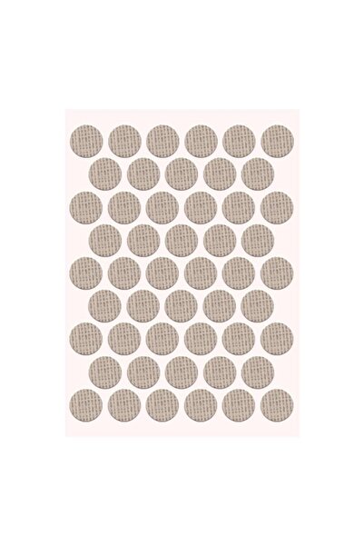 Mobilyap Yapışkanlı Yapıştırma Vida Tapası Tıpası Koton vizon 50 Adet Vida Ka...