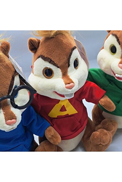 farist Cute Squirrels Plush Toy Are Being Sold (Alvin, Theodore, and Simon).