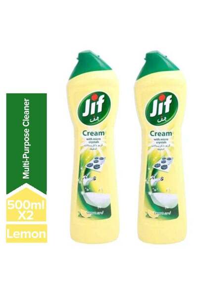 Generic Jif Pack Of 2 All Purpose Cleaner Cream - Lemon 2x500ml