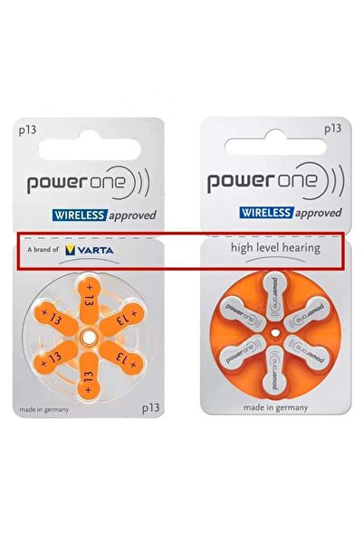 Generic بطاريات PowerOne اللاسلكية المعتمدة (المقاس 13) من PowerOne، 12 قطعة،...