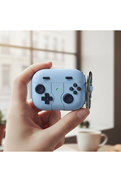 CaseOnn حافظة Apple AirPods Pro 3 ريترو جيم باد باللون الأزرق