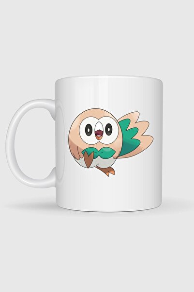 Bahriyeli Collection Rowlet Designed Mug Cup