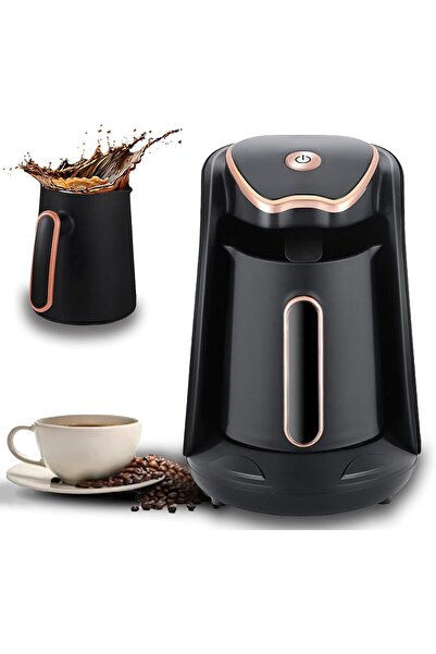 Bonjour Turkish Coffee Maker Electric Coffee Pot, Automatic, 300ml, Black