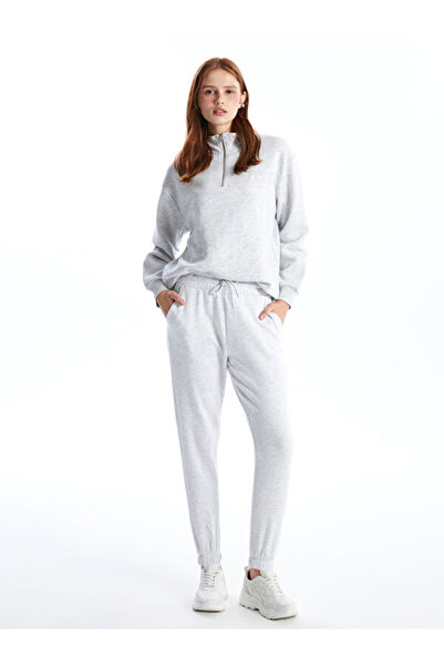 LC Waikiki Women's Thick Jogger Sweatpants with Elastic Waist