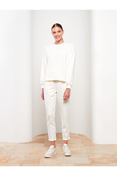 LC Waikiki Women's Elastic Waist Straight Sweatpants