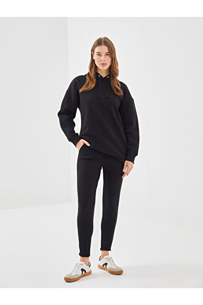 LC Waikiki Women's Elastic Waist Straight Sweatpants