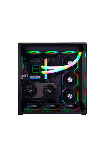 SPEARPC Gaming i5-14700F, RTX 5070 12GB, 16GB DDR5, 1TB NVMe, 360mm ARGB Cooler, 7Fan ATX Case, Win 11 Pro