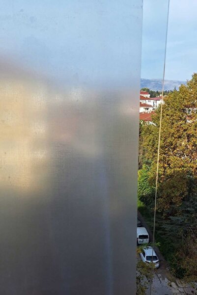 Başak Ev Tekstili Decorative Transparent Glass Foil |   Self Adhesive – Frosted Glass Look
