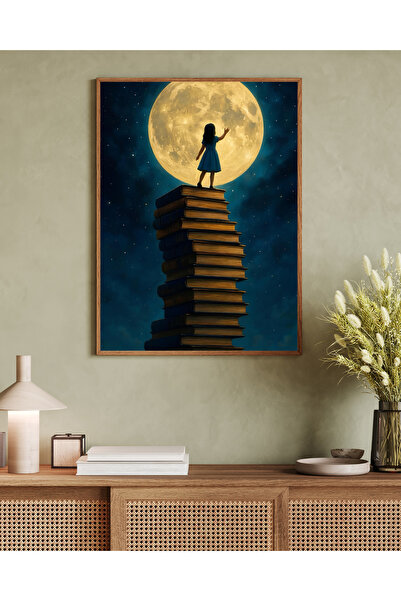 woodhomeworks Ένα τεμάχιο Διακόσμηση γραφείου σαλονιού ζωγραφική Vrynt