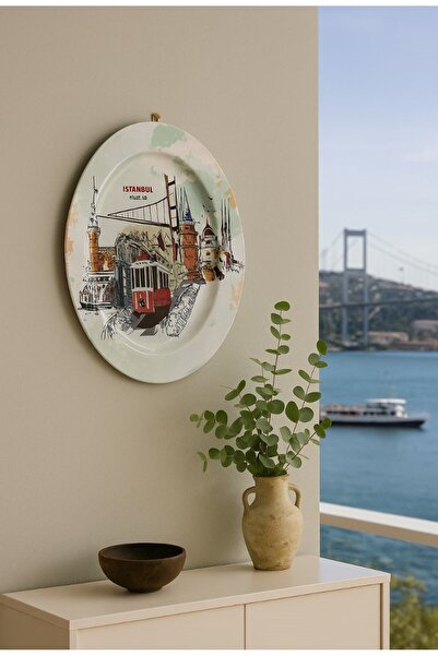 ATAGİFT HEDİYELİK ديكور جداري حديث على طراز اسطنبول لغرفة المعيشة والصالون وا...