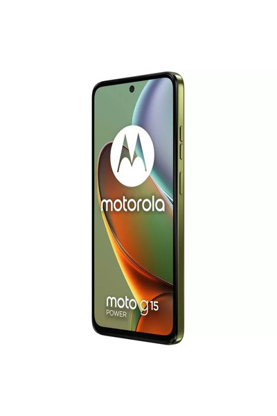 Motorola Moto G15, 128GB, 8GB RAM, Διπλή SIM, 4G, Πράσινο Ιγκουάνα