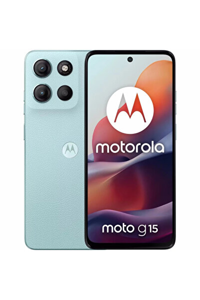 Motorola moto g15 διπλή κάρτα SIM 128GB 4GB RAM μπλε παγετώνα