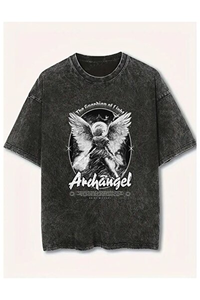 Weekeep Tricou unisex vintage imprimat, lavabil