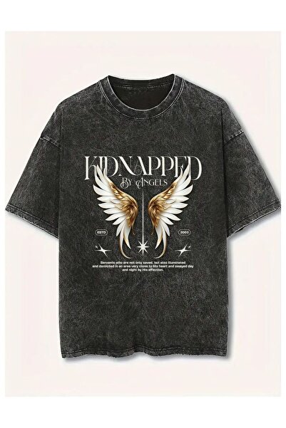 Weekeep Tricou unisex vintage imprimat, lavabil