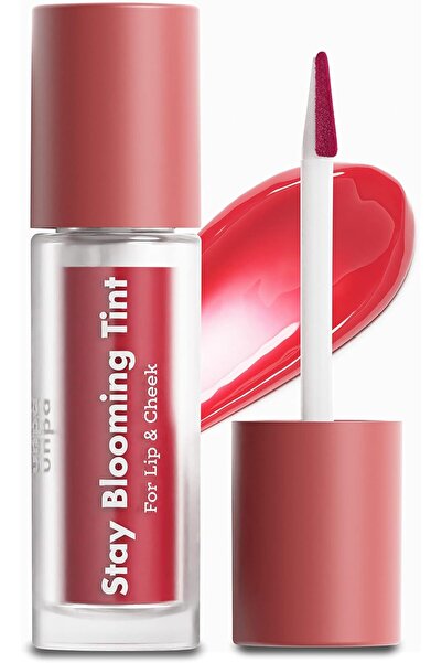 UNPA بوبي بوبي ستاي بلومينج تينت للشفاه والخدود - أحمر كاميليا (طبيعي)