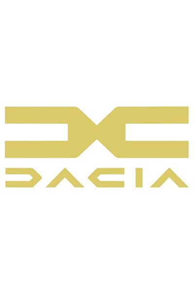 Oracal Dacia Logo Sticker + writing, 25x11cm, gold